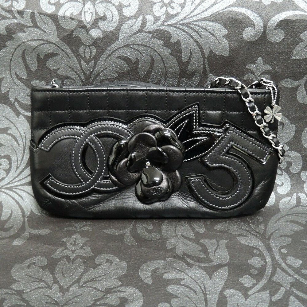 Limited Edition Chanel Black Chocolate Chained Bag